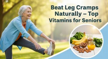 Best vitamins for leg cramps in seniors – magnesium, potassium, and vitamin D sources.