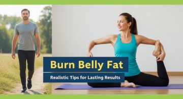 burn belly fat naturally with realistic tips