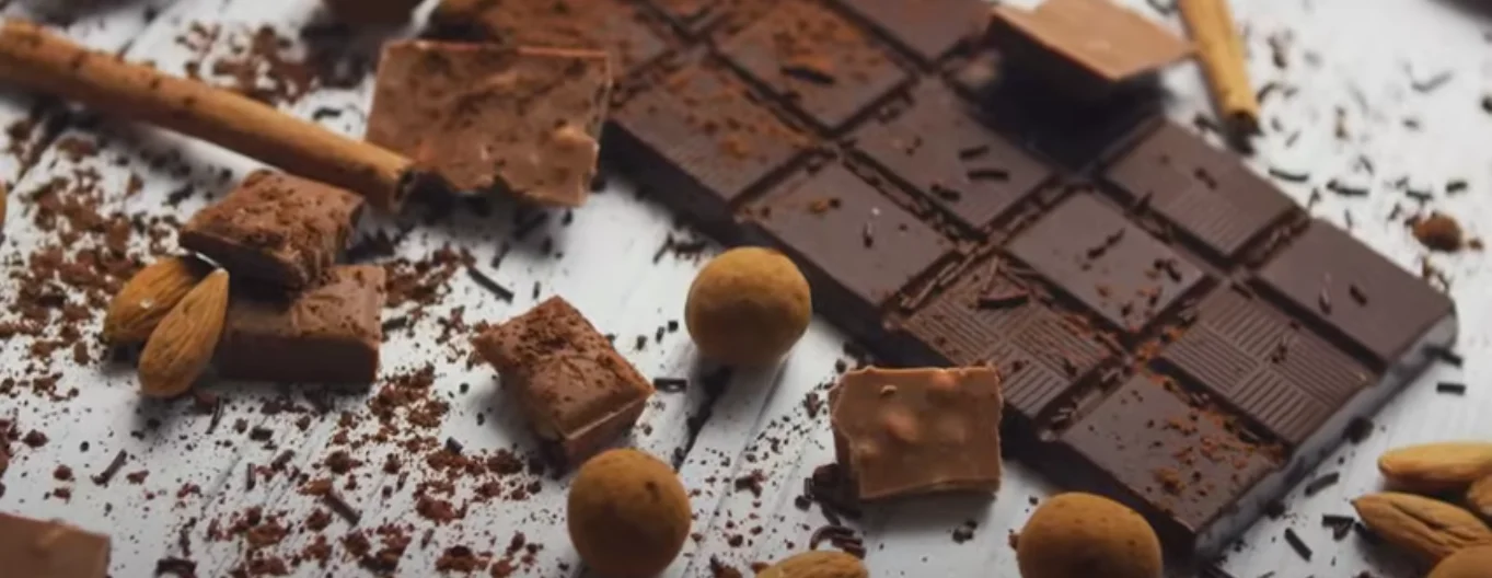 Dark chocolate cocoa skin enhancer