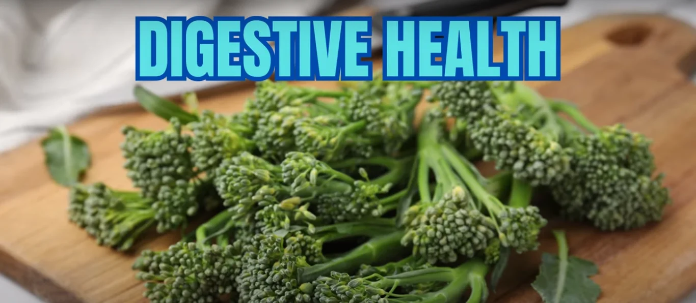 Fresh broccoli crowns vitamins