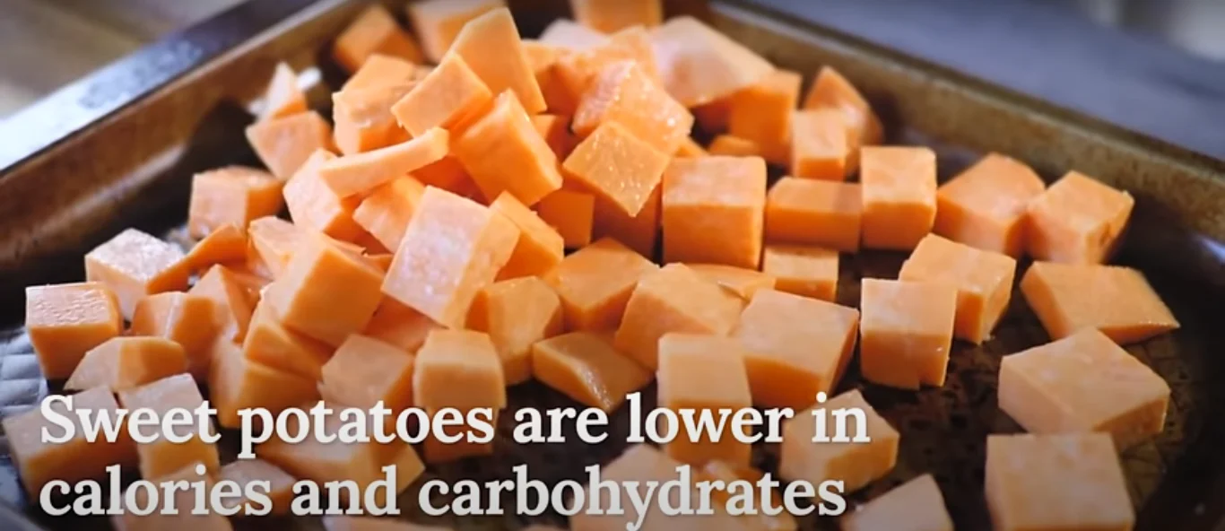 Sweet potatoes beta-carotene skin