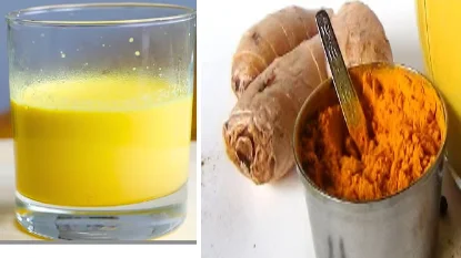 Golden milk turmeric