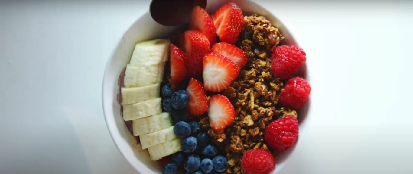 Blueberries strawberries skin