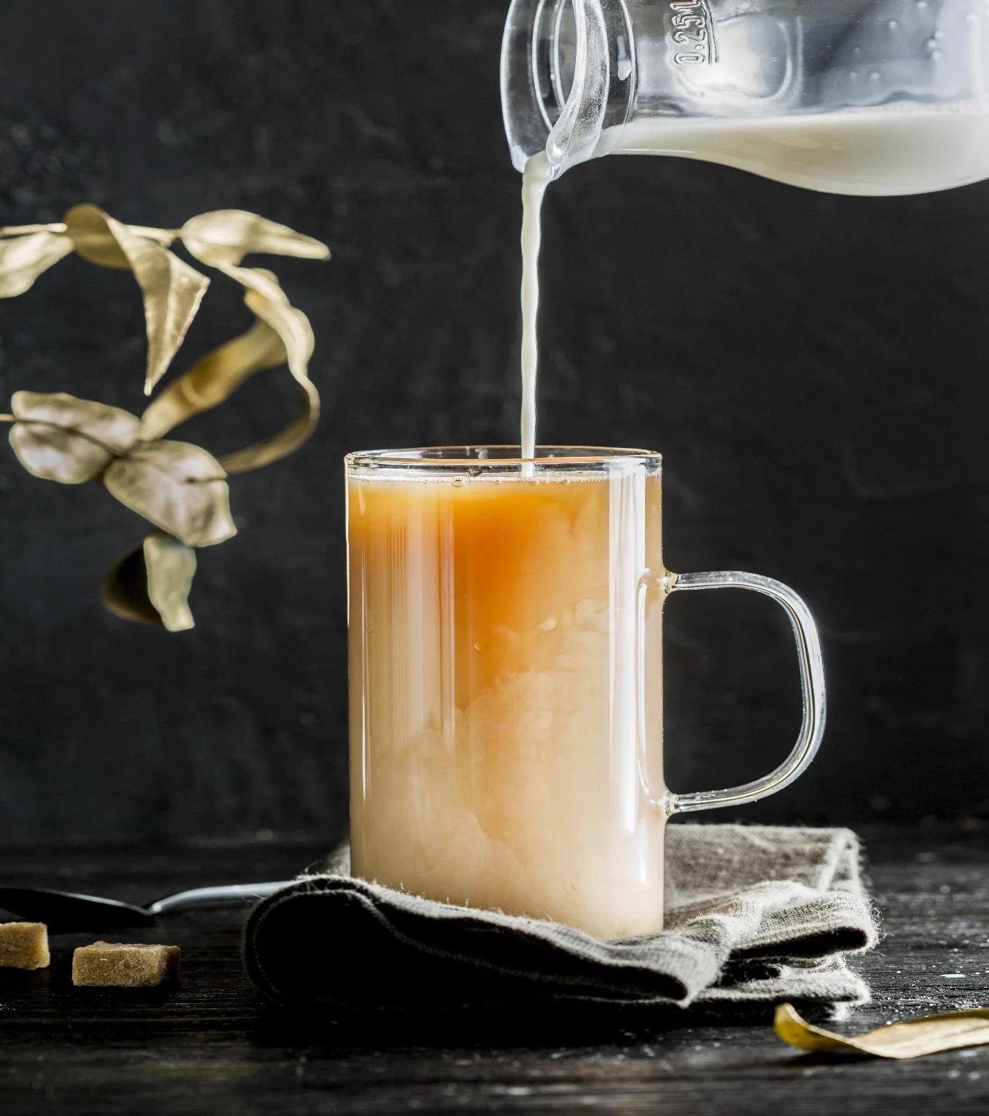 Jasmine milk tea respiratory wellness