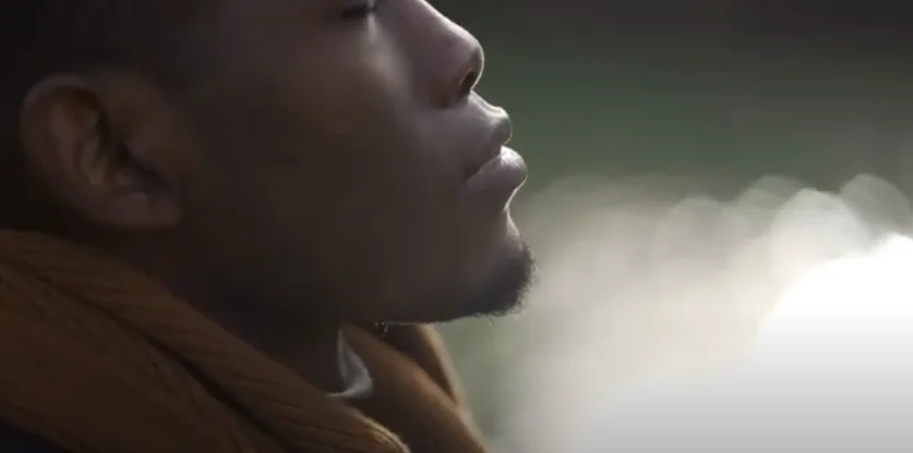 Deep breathing exercise stress relief
