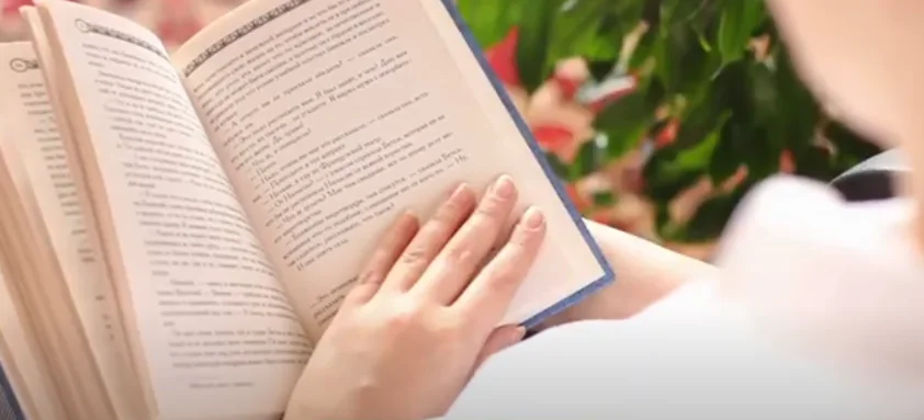 Leisure time reading painting hobby