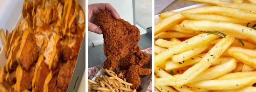 Avoid deep fried fast food