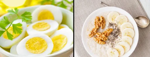 High protein breakfast