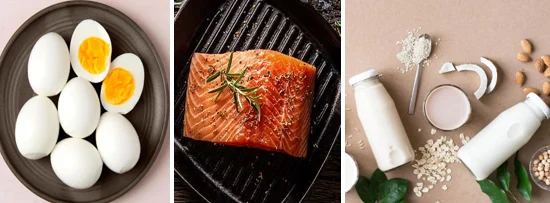 Vitamin D foods eggs salmon
