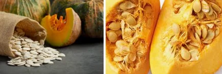 Pumpkin seeds zinc eyes