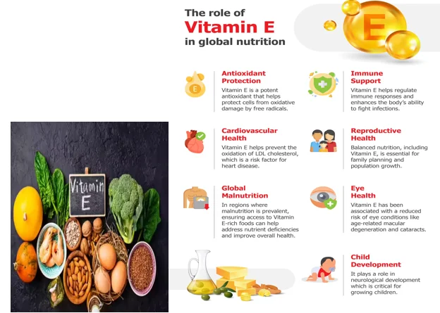 Vitamin E blood flow circulation legs