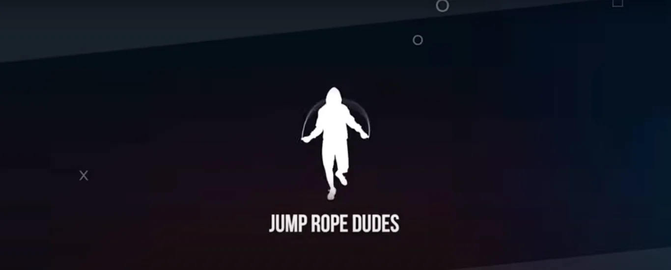 Jump rope exercise challenge for workplace cardiovascular fitness