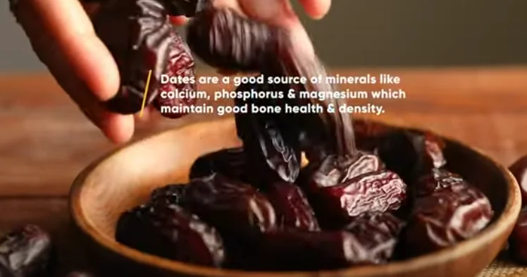 Dates fiber minerals natural sugars