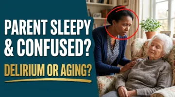 Parent sleepy and confused delirium or aging thumbnail