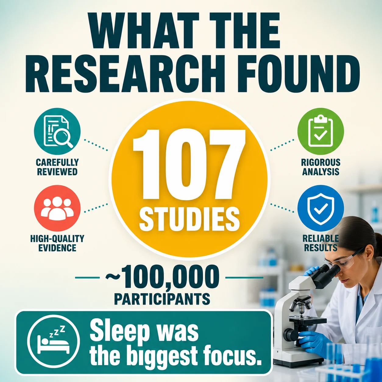 Smart ring research included 107 studies and about 100000 participants