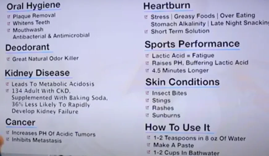 health benefits of baking soda - illustration 8