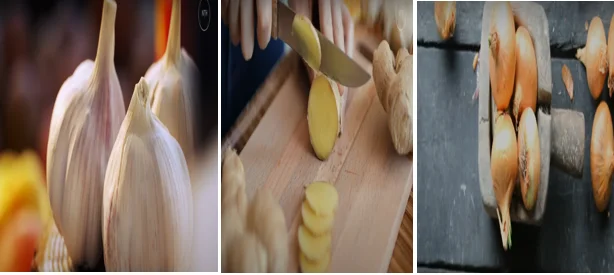 Onion garlic ginger honey power quartet overview
