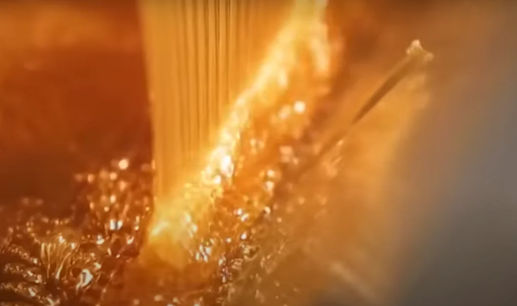 Raw unfiltered honey liquid gold