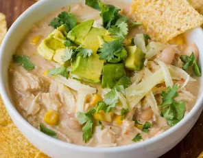 White bean chicken chili lean protein